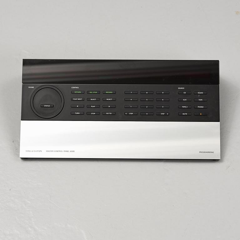 Jacob Jensen / Bang & Olufsen, Beomaster 6500, stereo, Danmark 1980-90-tal.