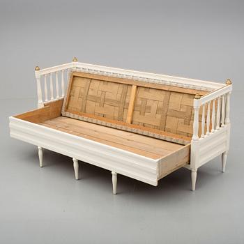 SOFFA, gustaviansk stil, 1800-tal.