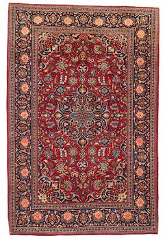 1292. SEMI-ANTIQUE KASHAN. 203,5 x 134 cm.