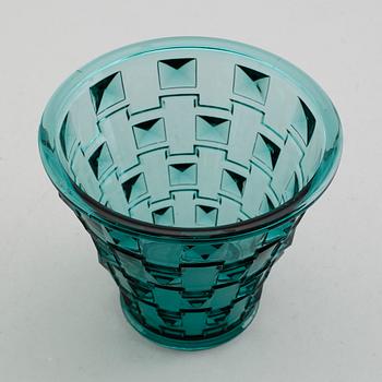 VAS, glas, Simon Gate, Orrefors SP14, ca 1930.