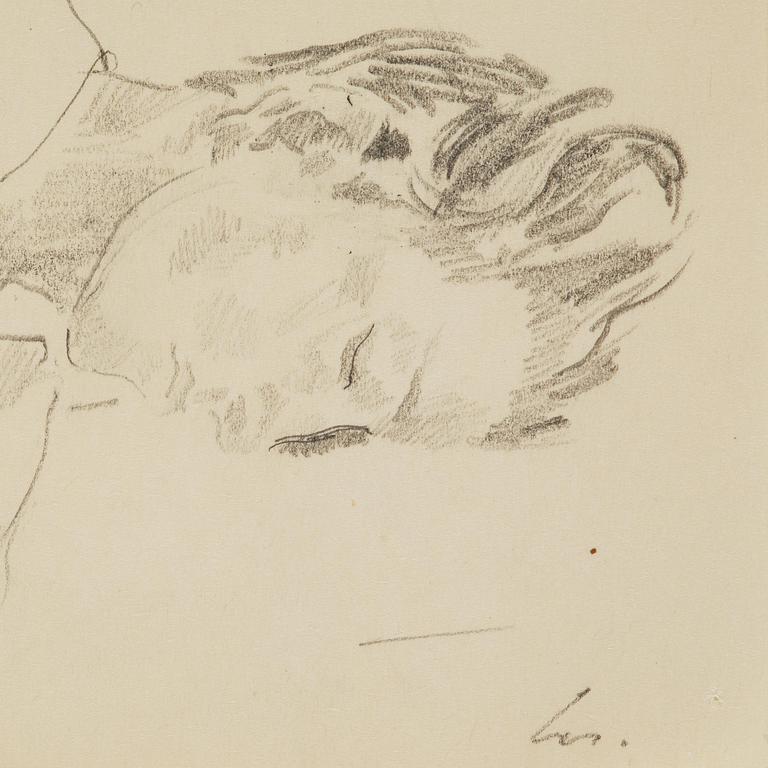 Lotte Laserstein, Sleeping Traute.
