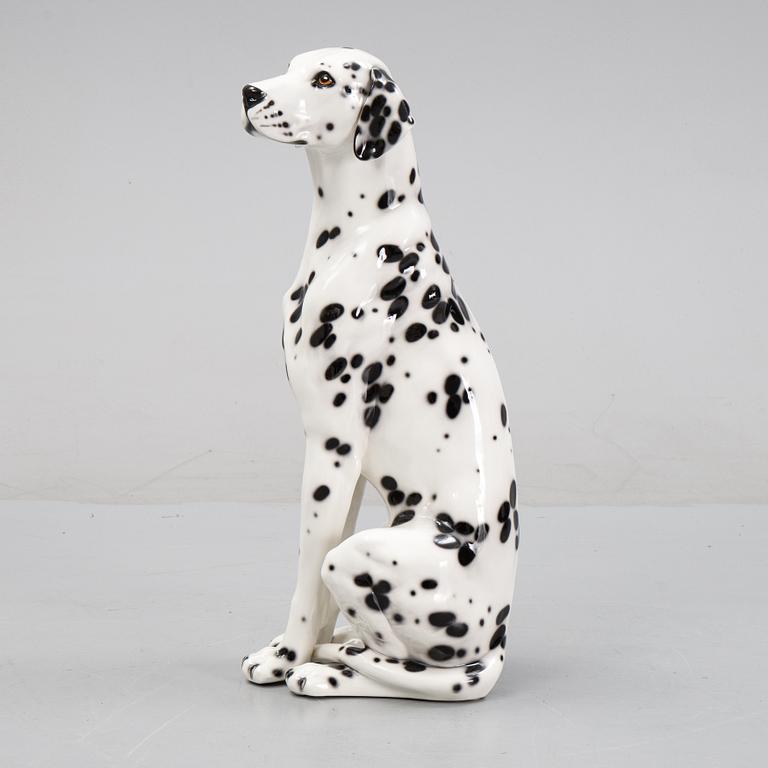 A 1970's porcelain dalmatian figurine.