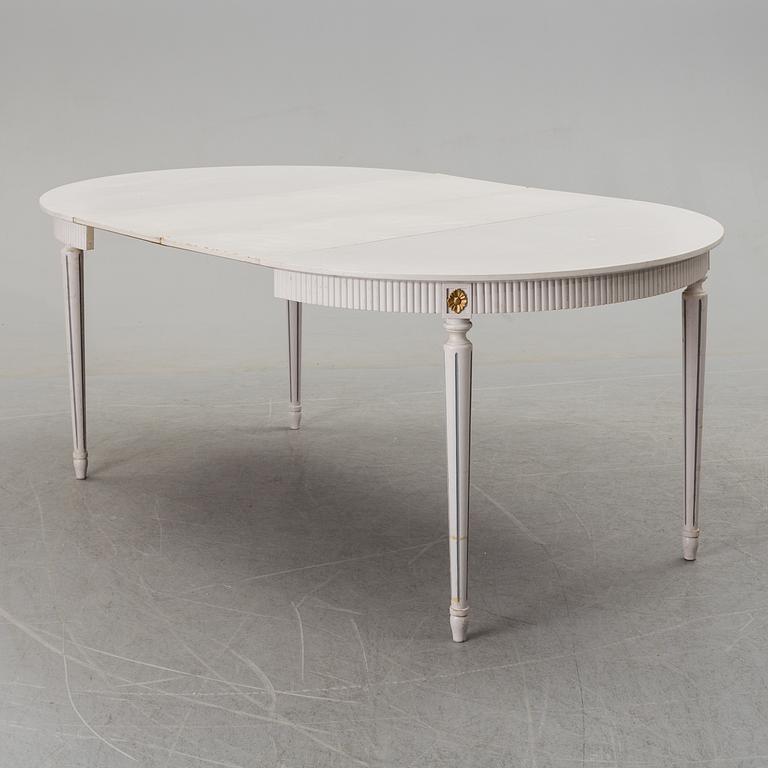 MATGRUPP, 11 delar, gustaviansk stil, 1900-talets andra hälft.