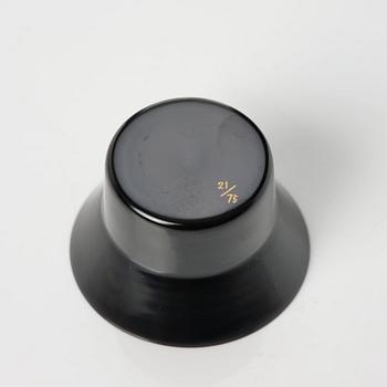 Claesson Koivisto Rune, a "Kin Urushi" set of 5 tea light holders, Sfera/Skultuna for Tohoku Support Limited Japan 2011.