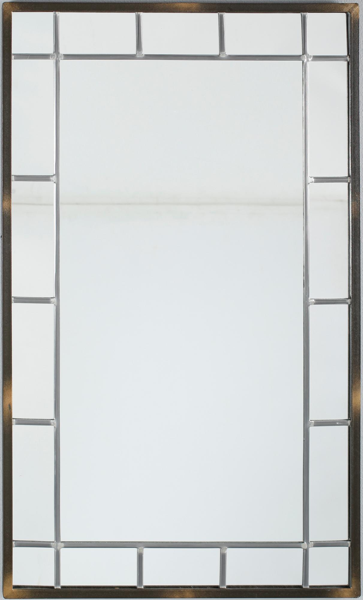 SPEGEL, glas och smide, 1900-talets mitt.
