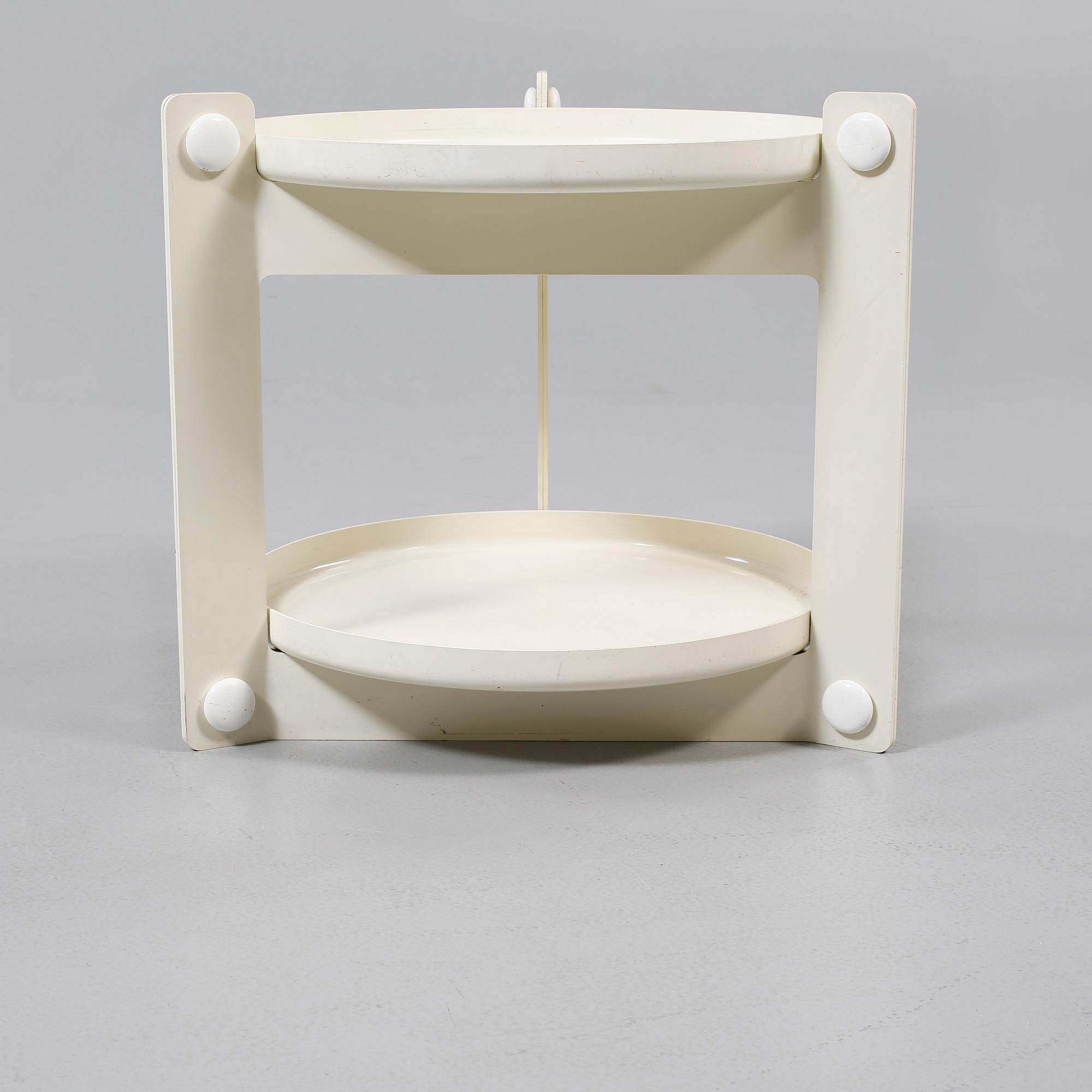 SERVERINGSVAGN/BRICKBORD, Luigi Massoni för Guzzini, 1970-tal.