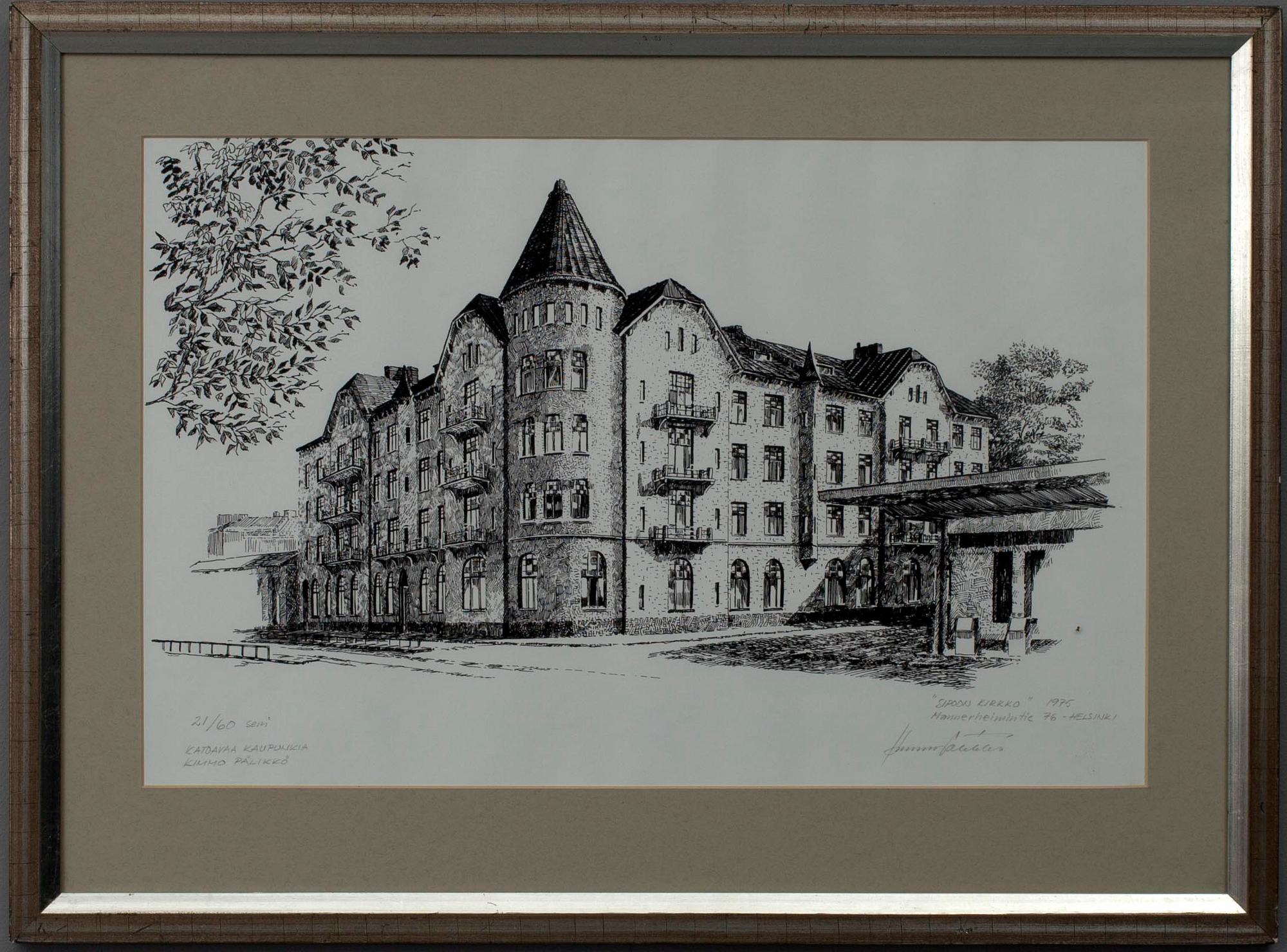 KIMMO PÄLIKKÖ, serigrafi 21/60, sign och dat. 1975.