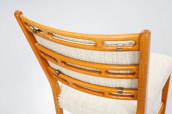 A chair, model "561-051" from the Futura-series, designed by David Rosén for A/B Nordiska Kompaniets verkstäder 1949.