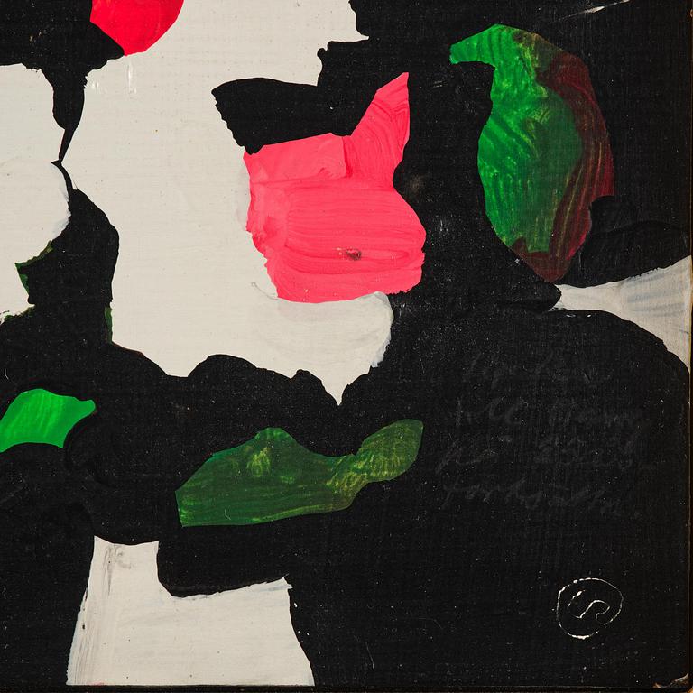 Lennart Rodhe, Composition against black.