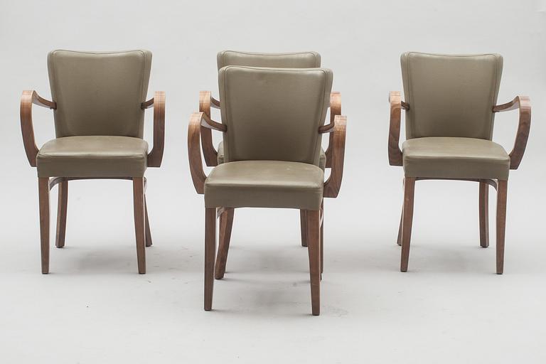 KARMSTOLAR, 4 st, 1900-tal.