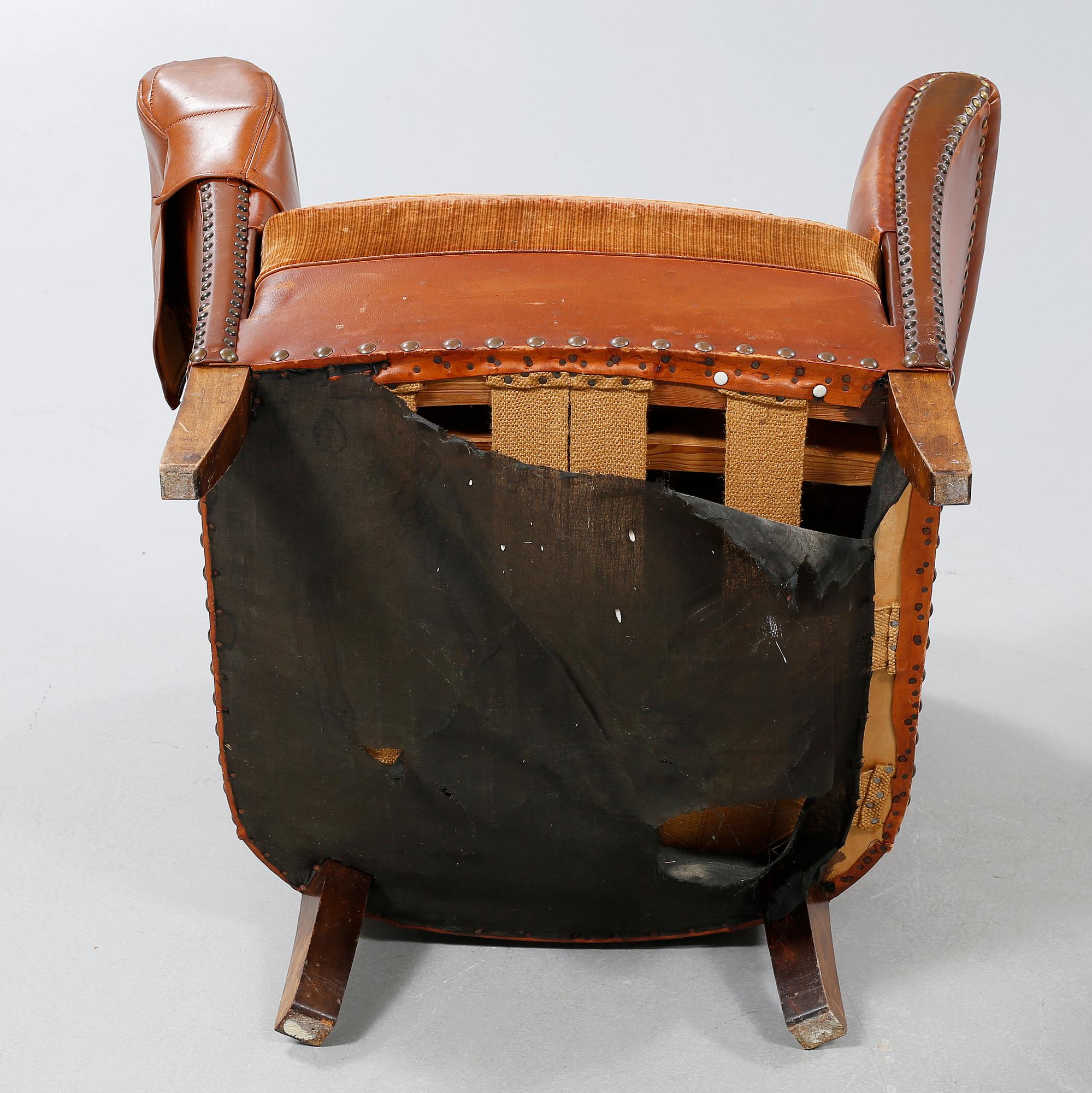 Early 20th century armchairs.