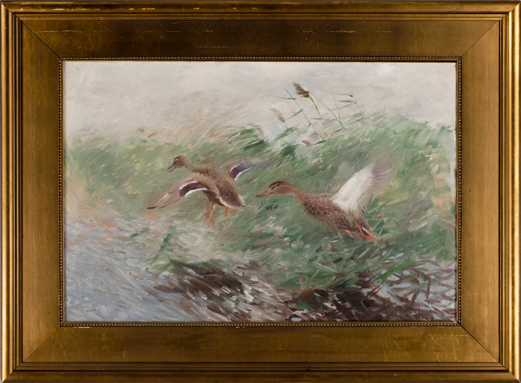 MOSSE STOOPENDAAL, olja på duk. Sign o dat 1934.