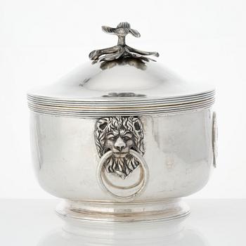 Terrin, icke identifierad mästarstämpel AIW, silver, S:t Petersburg 1790.