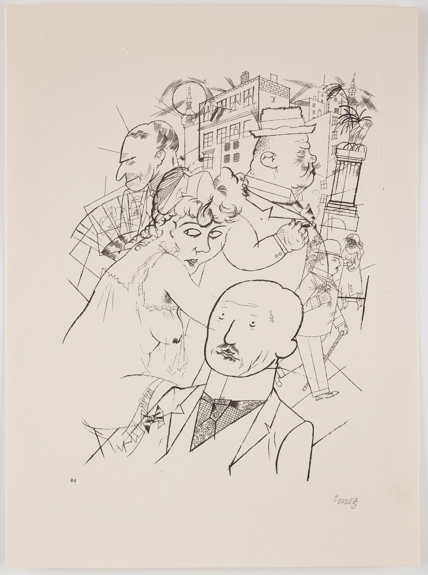 George Grosz, "Ecce Homo".