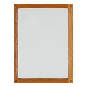 A teak mirror by Aksel Kjersgaard, Odder, Denmark.