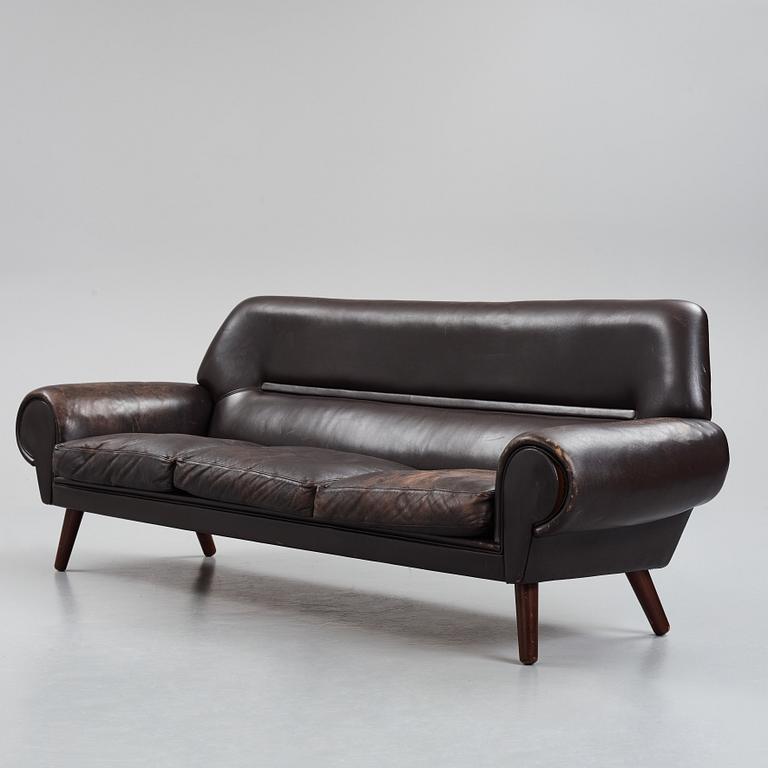 Kurt Østervig, soffa, "modell 14", Ryesberg Møbler, Danmark 1960-tal.