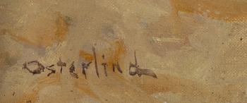 Allan Österlind, olja på duk, signerad.