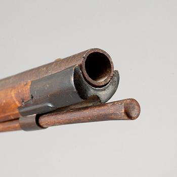 A late 18th century pistol.