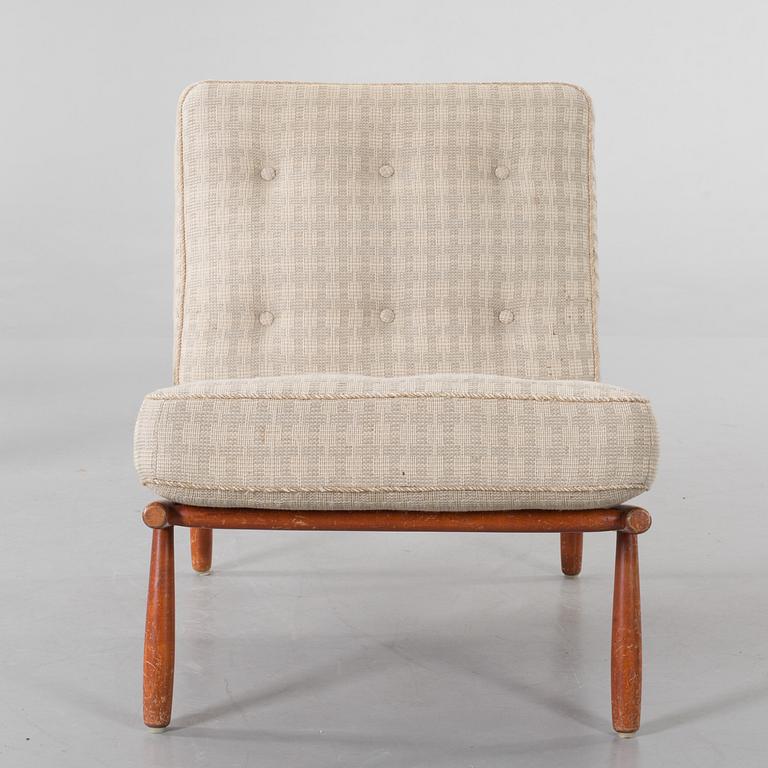 FÅTÖLJ, "Domus", Alf Svensson, Dux, 1950/60-tal.