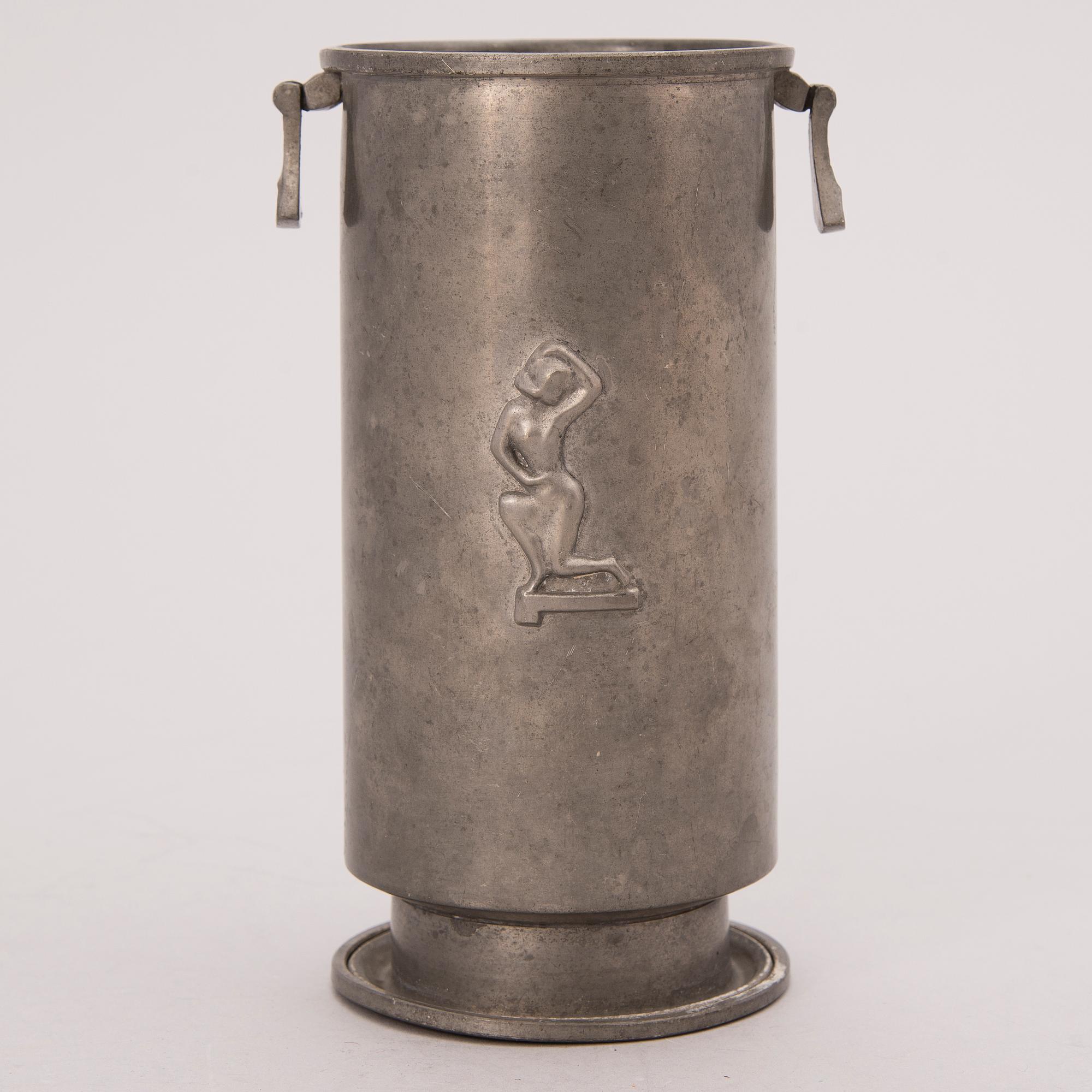 maljakko-svenskt-tenn-art-deco-1920-luku-bukowskis