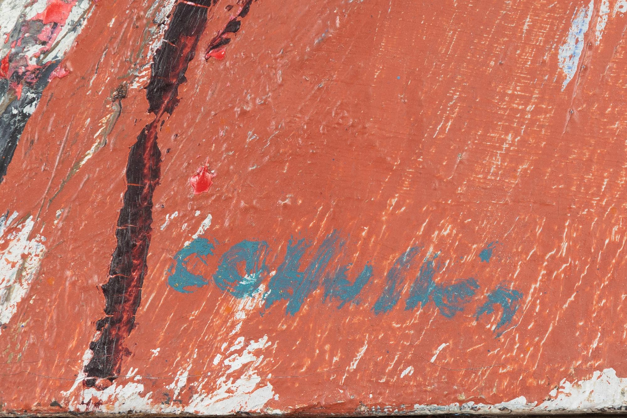 CO Hultén, oil on canvas, signed.