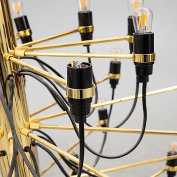 Gino Sarfatti, a ceiling lamp, model 2097/50, Flos, Italy.
