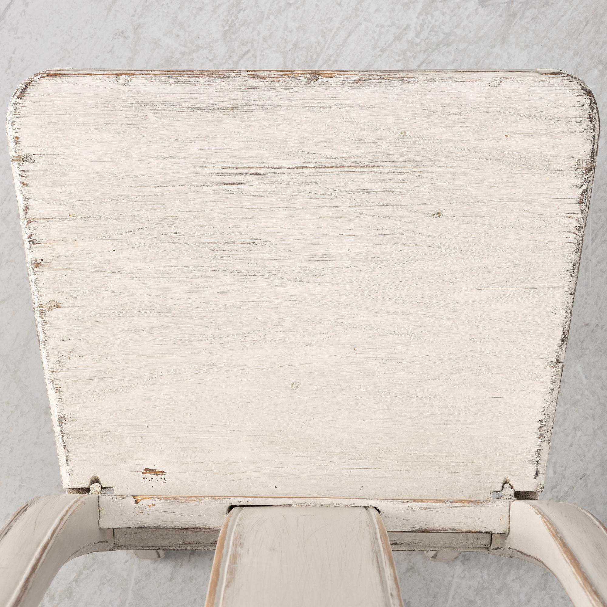 A pair of late Baroque chairs, 18th century.