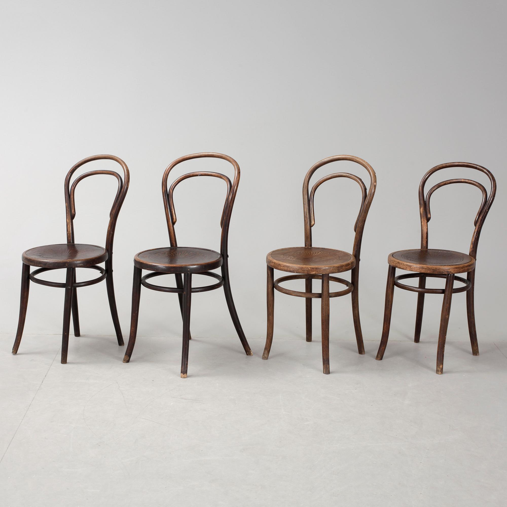 STOLAR, 4st, Jacob och Josef Kohn, Wien, 1900-talets första hälft.