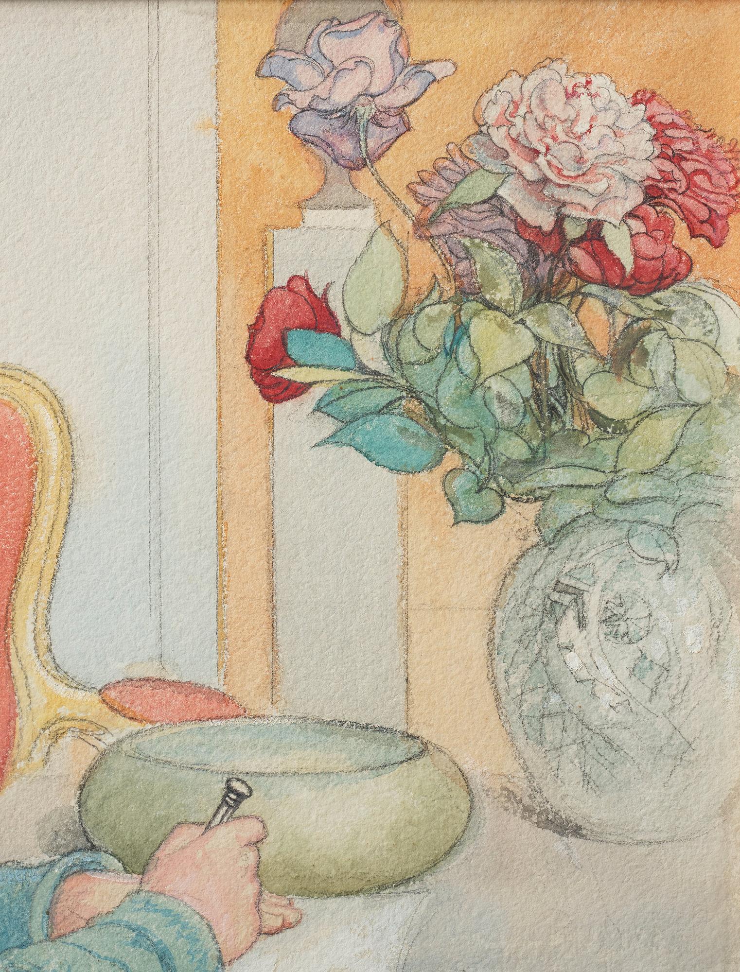 Carl Larsson, "Sven Lamm".