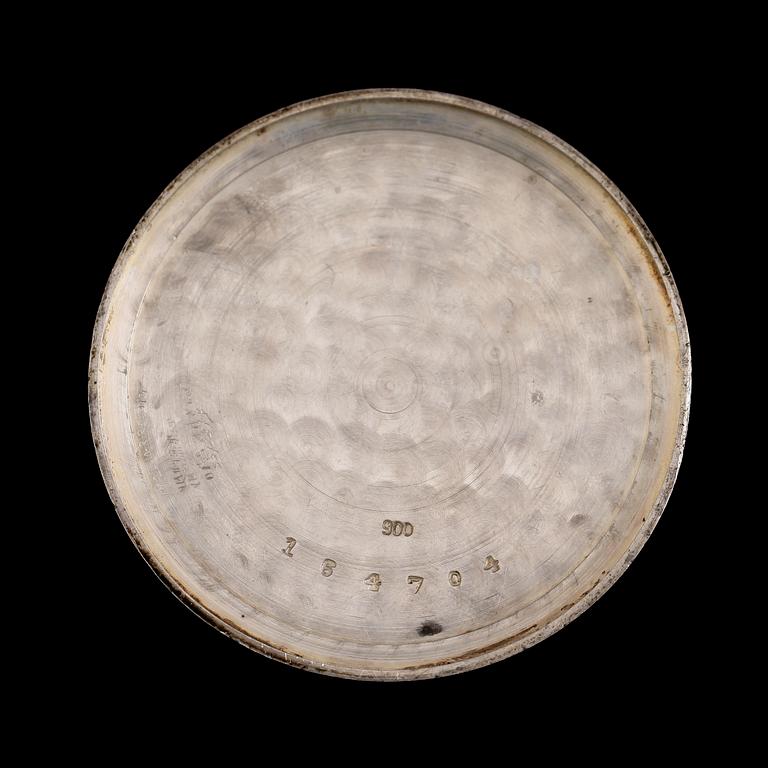 FICKUR, silver, Patek, Philippe & Cie, Genève, 1911.