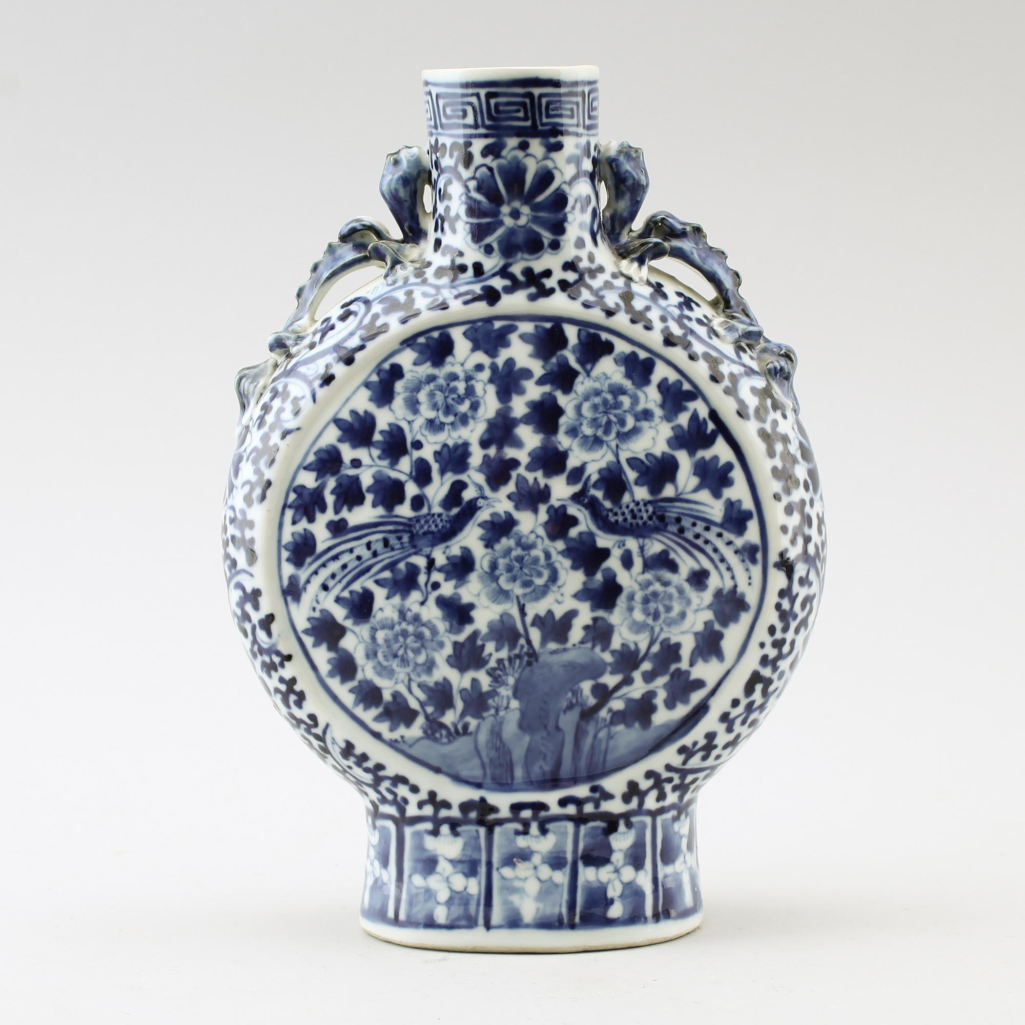 PILGRIMSKRUS, porslin, Kina, sannolikt 1800-tal.