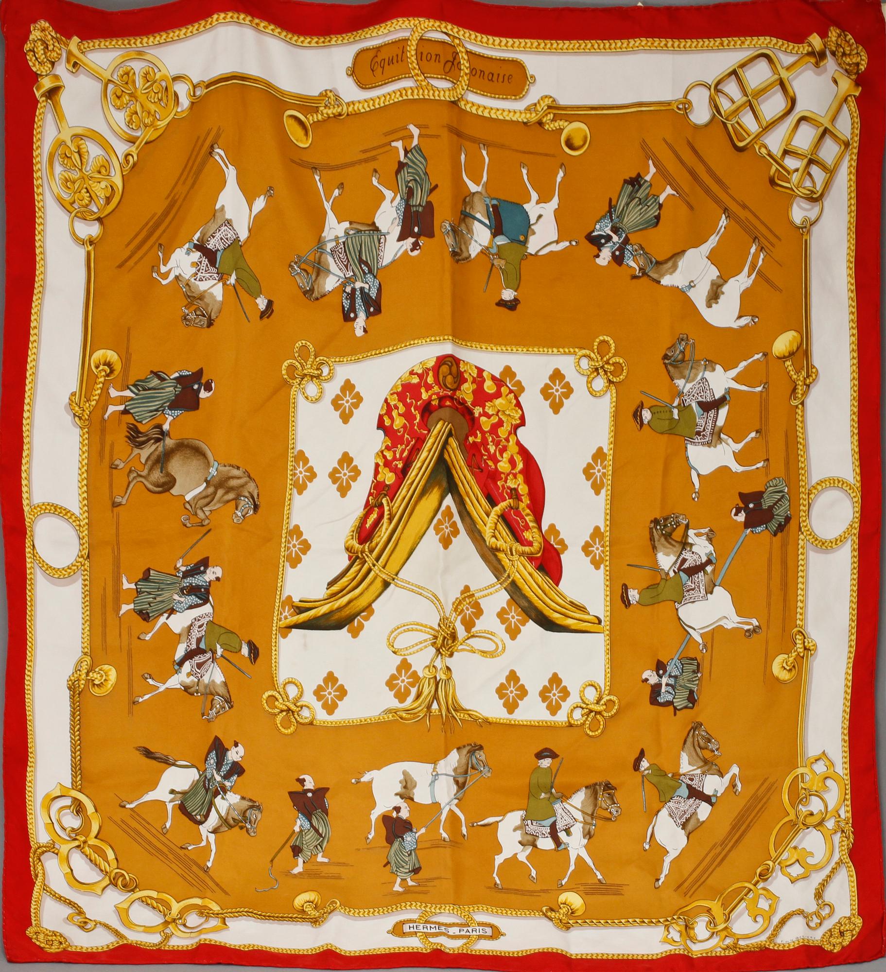 SCARF, "Equitation Japonaise", Hermès.