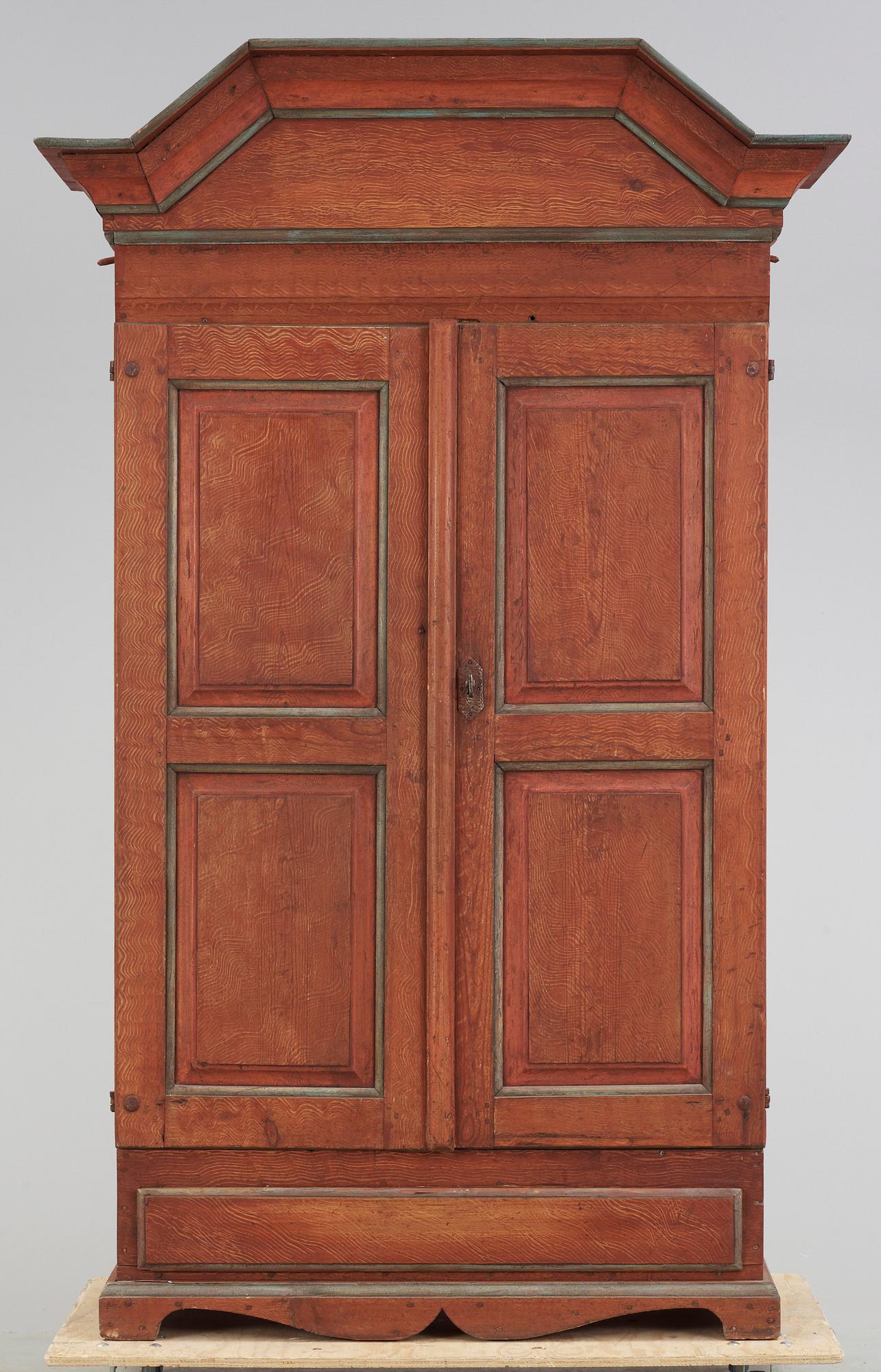 SKÅP, allmoge, 1800-tal.