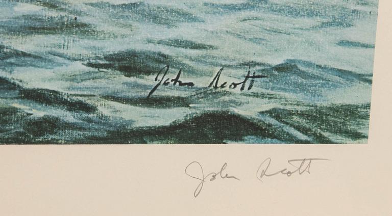 Various artists 7 pcs Preliminary designs for Abu's catalogues "Napp och Nytt".