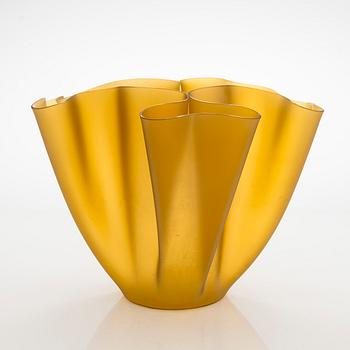 Pietro Chiesa, efter, vas, glas, "Cartoccio", Fontana Arte, osignerad.