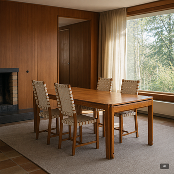 Kerstin Olby, A 'No Limit' dining set, Olby design, Sweden, 21st century. (5 pieces).
