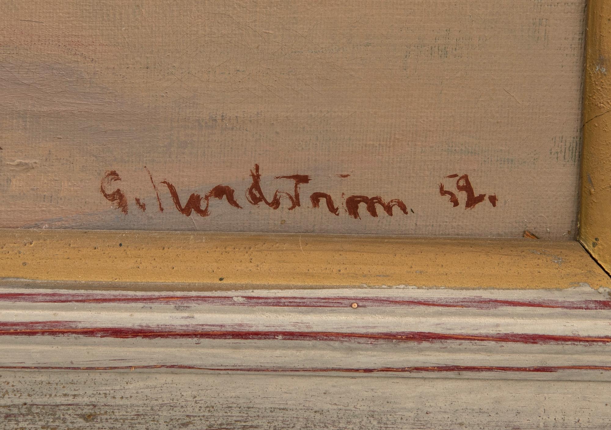 Gerhard Nordström, "Vårljus över slätten".