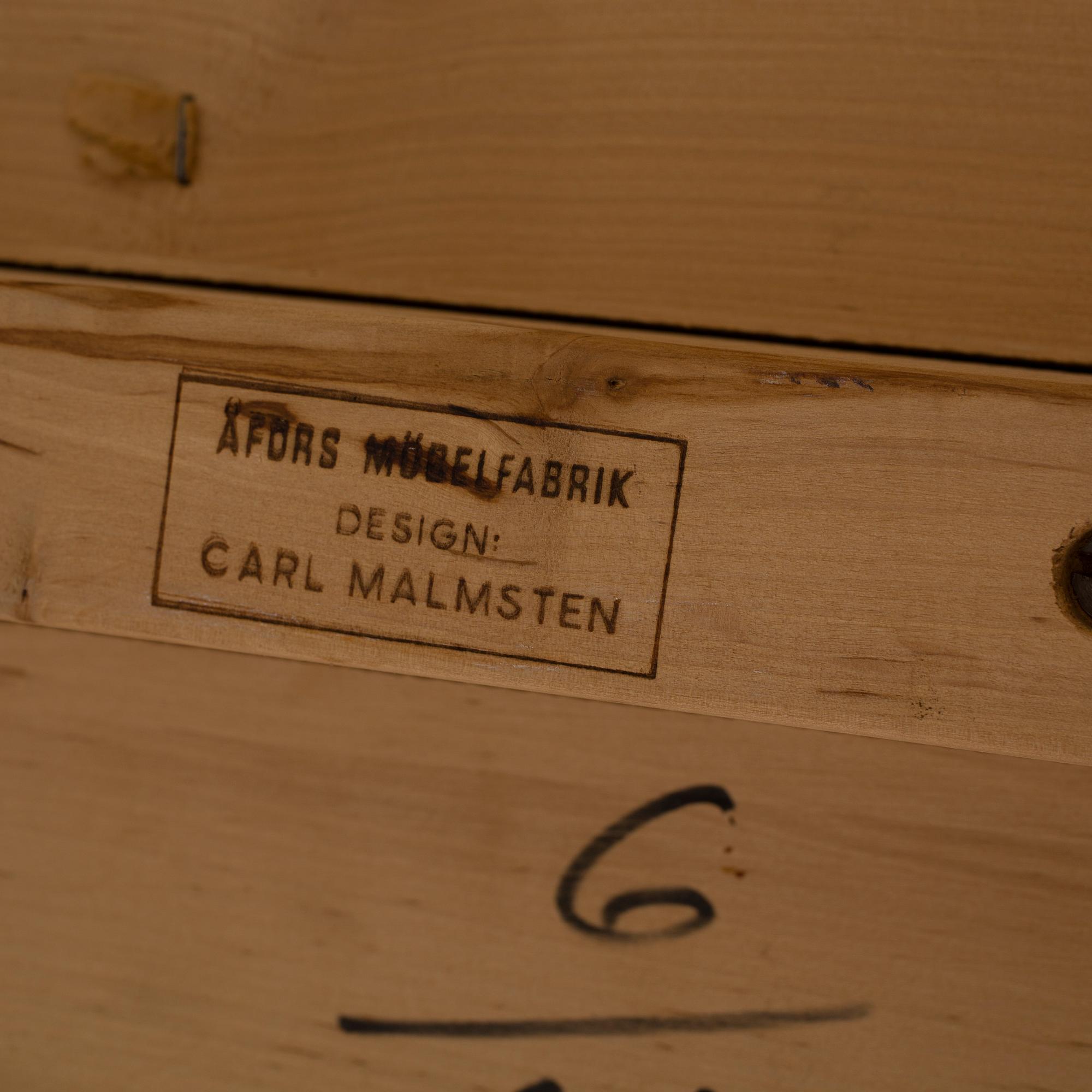 MATGRUPP 5 delar, "Calmare Nyckel", Carl Malmsten, Åfors Möbelfabrik.
