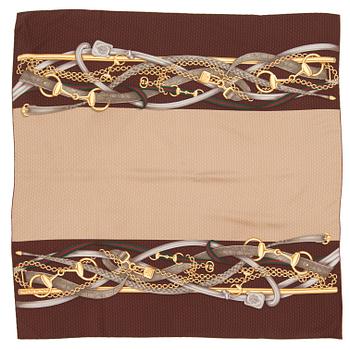 600. GUCCI, a silk scarf.