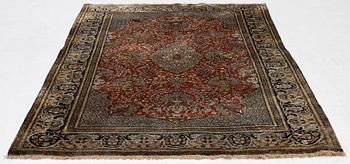 Carpet, Kashmir, approx. 205 x 138 cm.