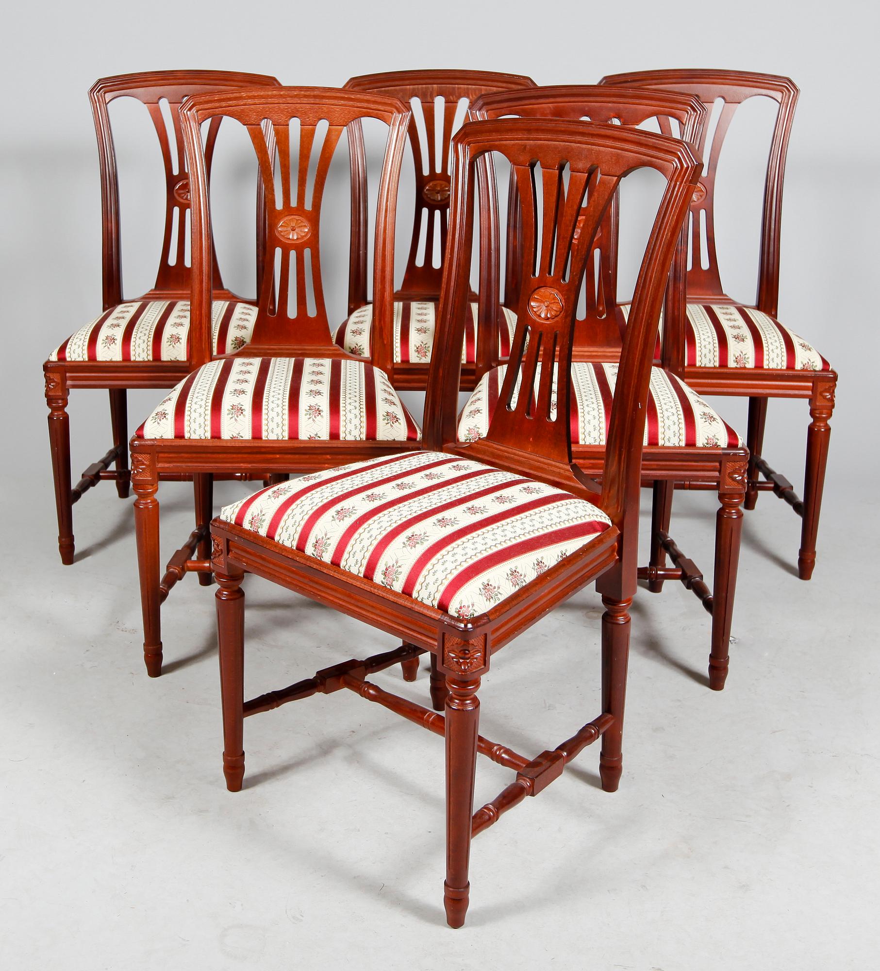 MATGRUPP, 7 del, gustaviansk stil, 1900-talets senare del.