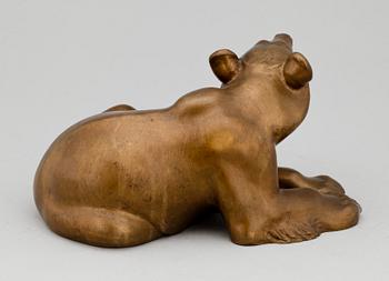 OKÄND KONSTNÄR, skulptur, brons, sign.