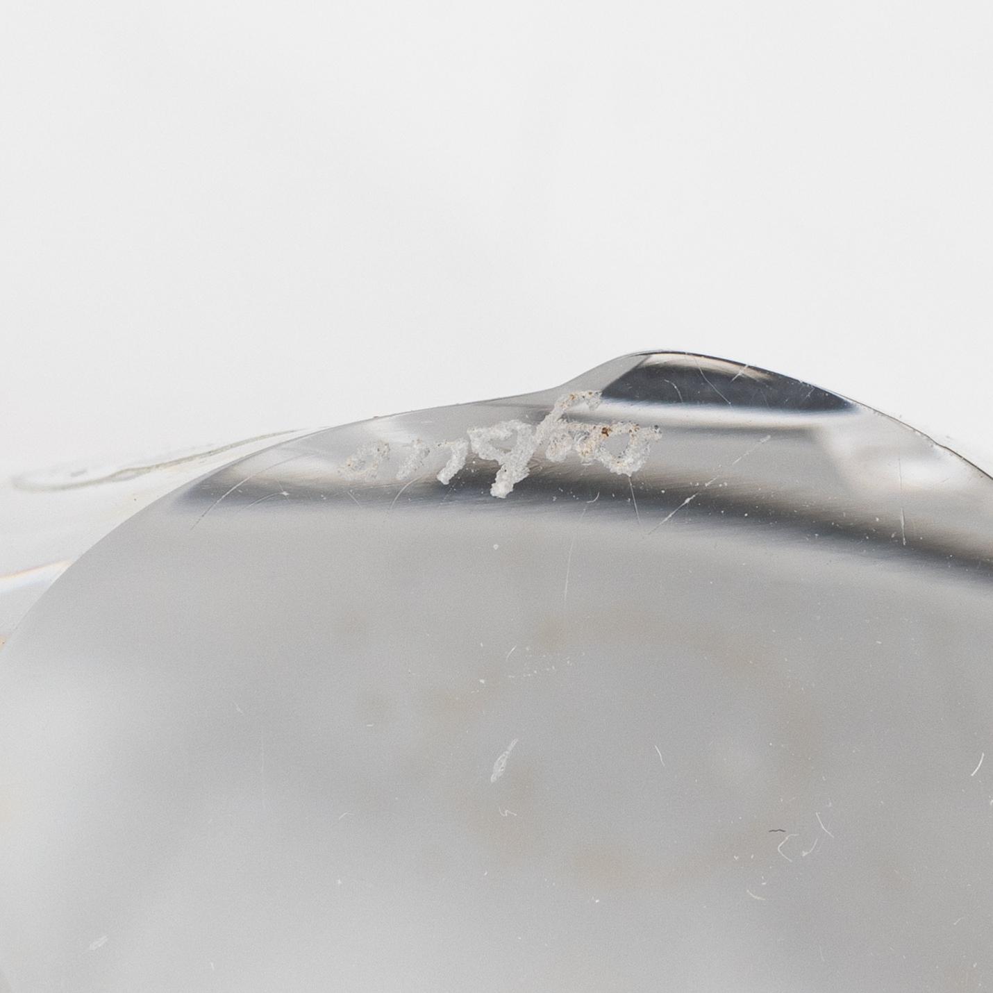 Glasföremål, 4 st, bl.a. Martti Rytkönen och Kjell Engman, Orrefors samt Kosta Boda.