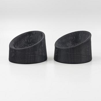 Eero Aarnio, fåtöljer ett par, "Elephant Boot", formgiven 1961.