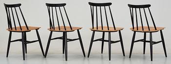 STOLAR, 4 st, "Fanett", Ilmari Tapiovaara, Edsbyverken, 1950/60-tal.