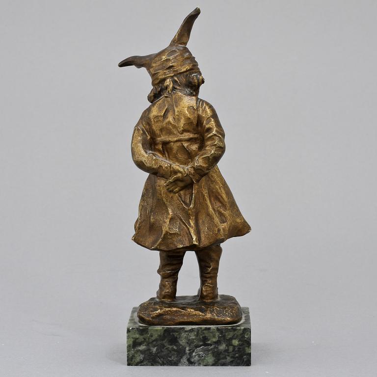 LUCIEN ALLIOT, brons, skulptur, sign.