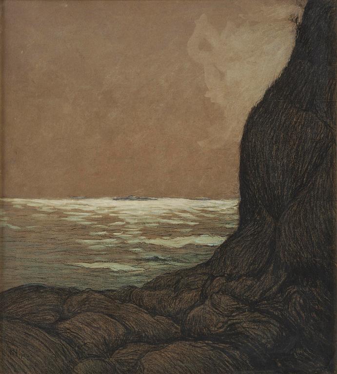 Karl Nordström, "Kustmotiv".