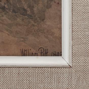 WILLIAM PITT, akvarell, sign o dat 1803 ?.