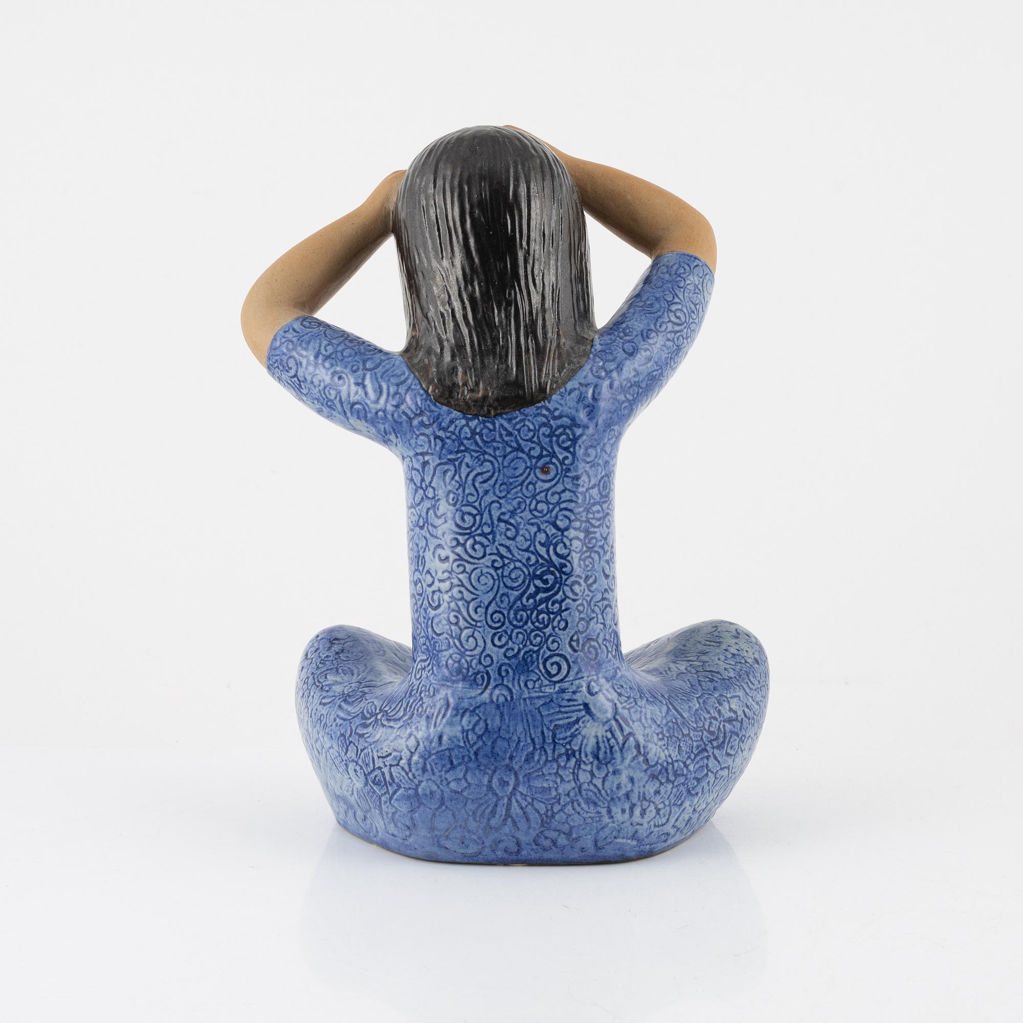 Lisa Larson, figurin, "Thailändska", Gustavsberg.