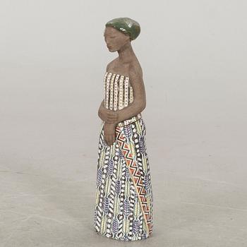 MARI SIMMULSON, a stoneware Upsala Ekeby signed figurine. 1953.